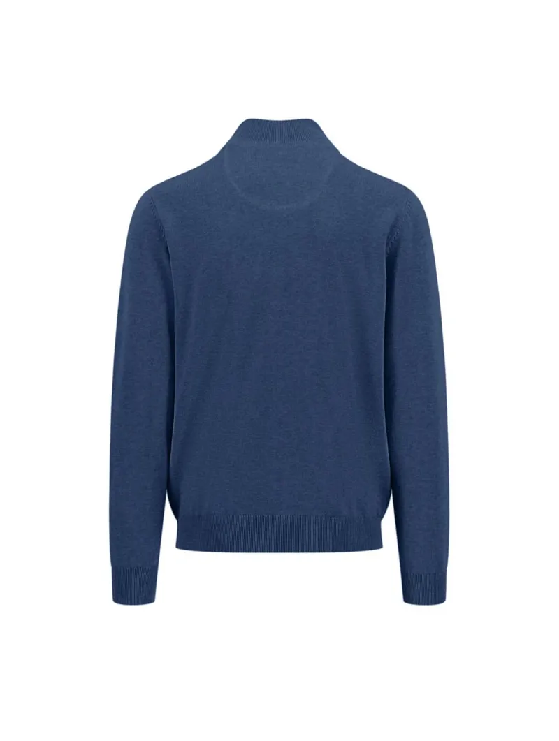 Fynch-Hatton Superfine Troyer Zip in Night-1