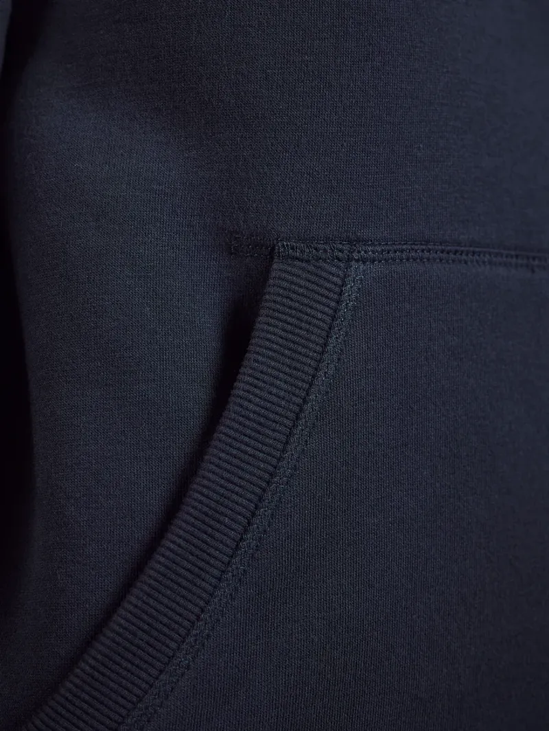 Beaumont and Bear North Sands Unisex Hoodie Washed Navy-7