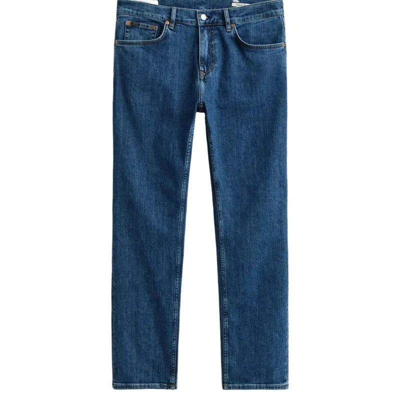 Gant Classic Regular Jeans Mid Blue Vintage