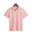 Gant Contrast Piqué Polo Shirt Bubblegum Pink