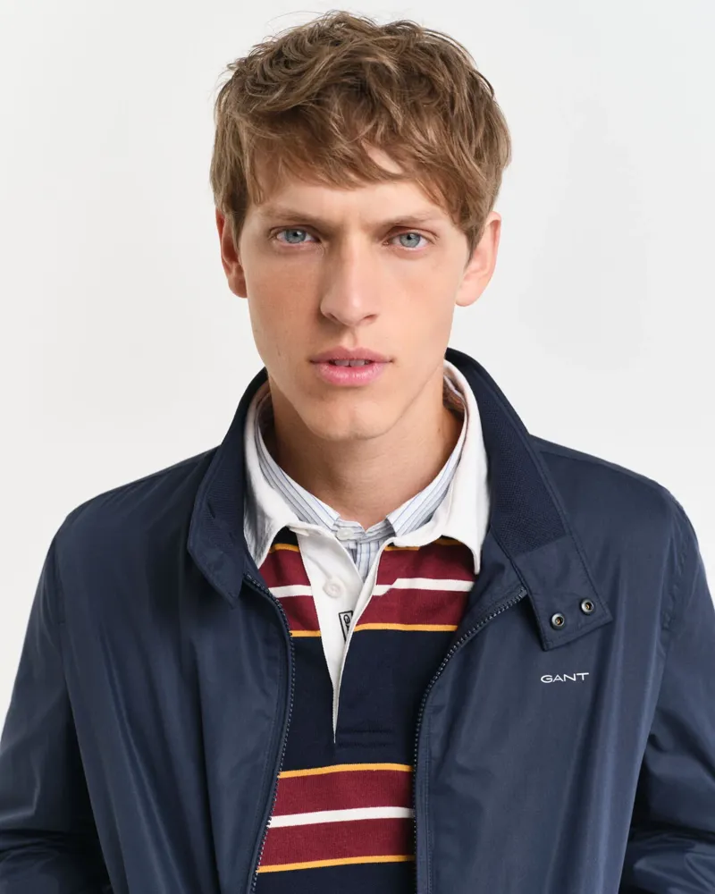 Gant Lightweight Harrington Jacket Evening Blue-1