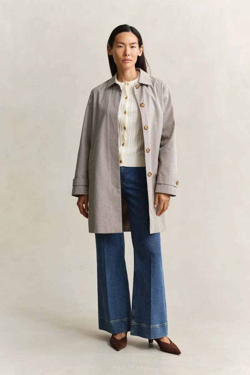 Gant Nautical Flare Jeans in Mid Blue-6