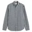 Gant Reg Poplin Check Shirt in Dark Emerald