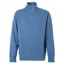 Gant Reg Shield Half Zip Sweat in Horizon Blue