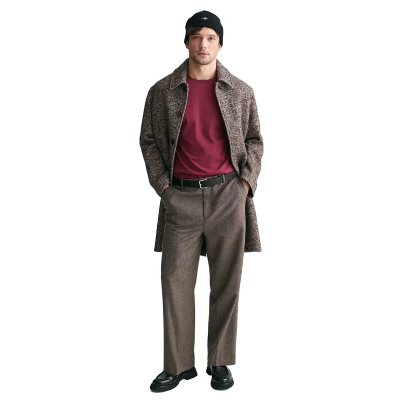 Gant Reg Shield SS T-Shirt Wine Red-3