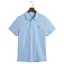 Gant Regular Fit Shield Pique Polo Shirt Capri Blue