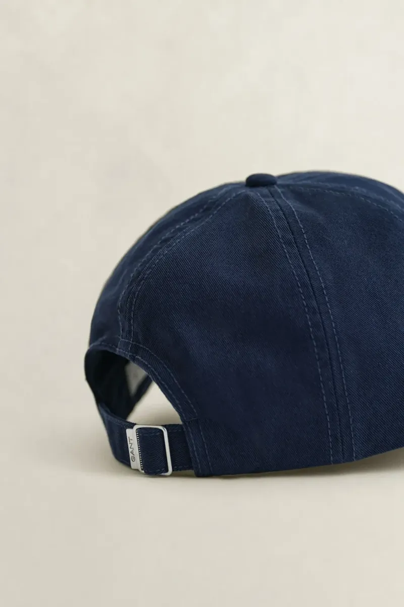 Gant Shield Cotton Twill Cap in Marine-2
