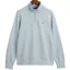 Gant Shield Half-Zip Sweatshirt Dove Blue