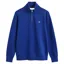 Gant Shield Half Zip Sweatshirt in Crisp Blue