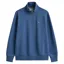 Gant Shield Half Zip Sweatshirt in Vintage Blue
