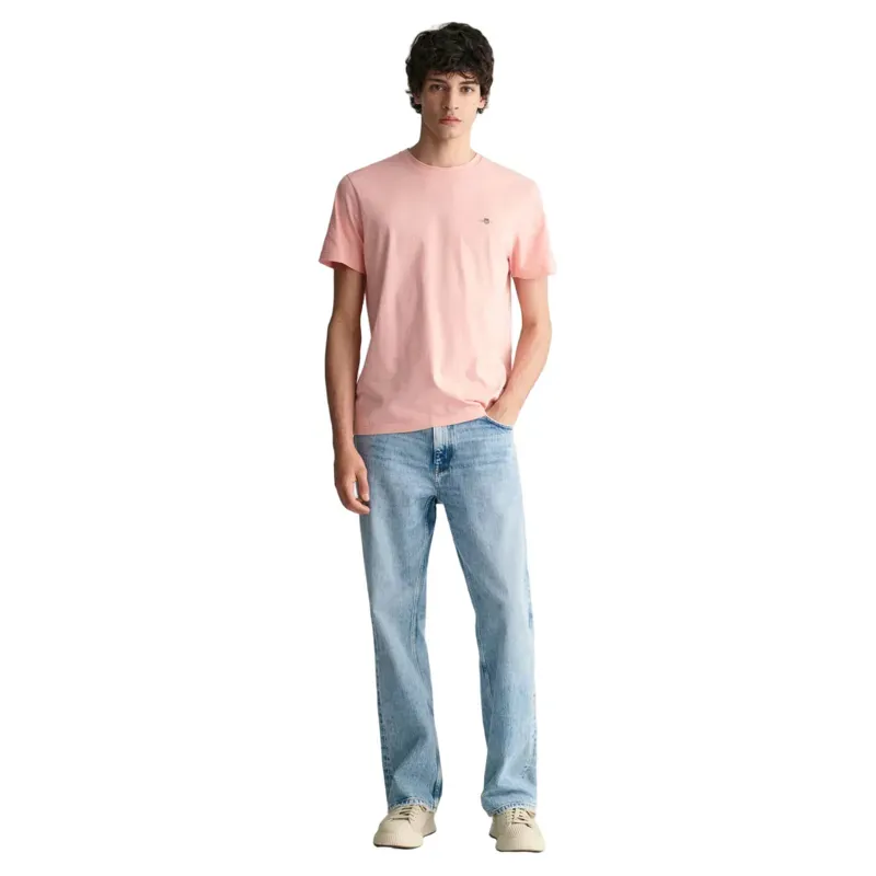 Gant Shield T-Shirt Bubblegum Pink-1