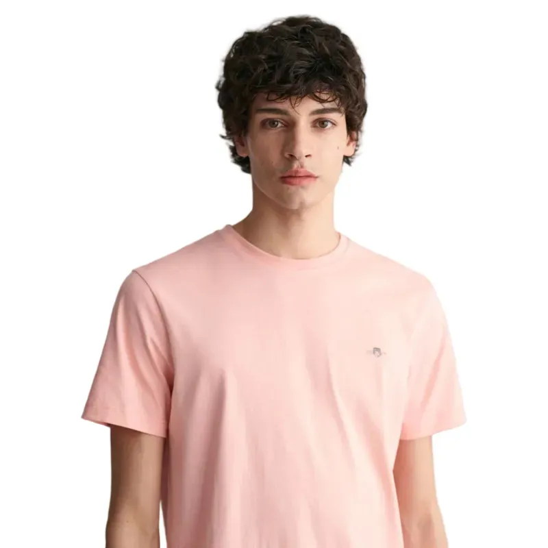 Gant Shield T-Shirt Bubblegum Pink-3
