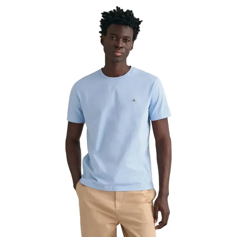 Gant Shield T-Shirt Capri Blue-1
