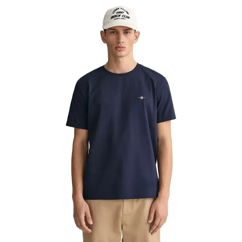 Gant Shield T-Shirt Evening Blue-1