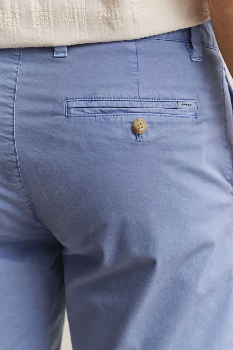 Gant Sunfaded Chino Shorts in Faded Denim-4