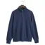 Gant Sunfaded Half Zip Sweat Persian Blue