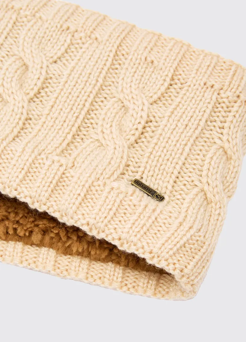 Dubarry Gleeson Knitted Headband Chalk-1