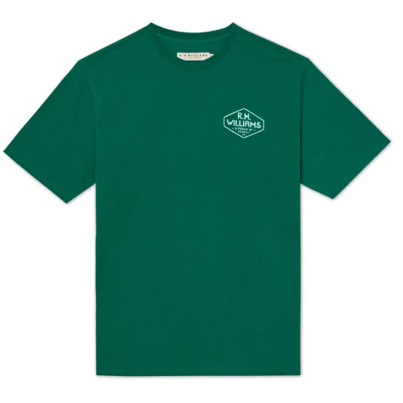 RM Williams Gladstone T-Shirt Forest Green
