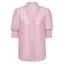 Guinea Emily Heart Silk Short Sleeve Shirt in Pale Pink