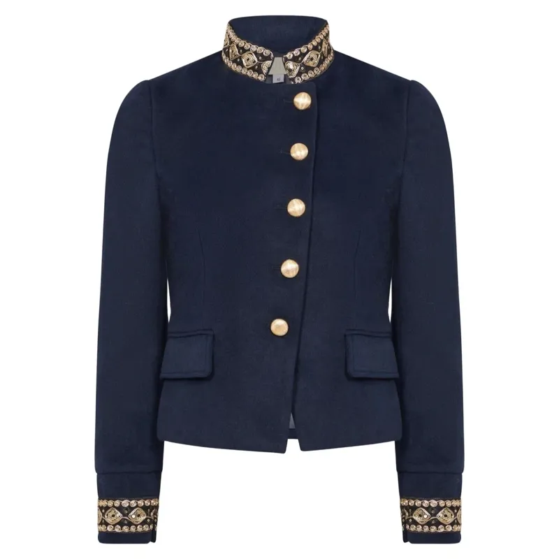 Guinea Mayfair Military Jacket in Navy