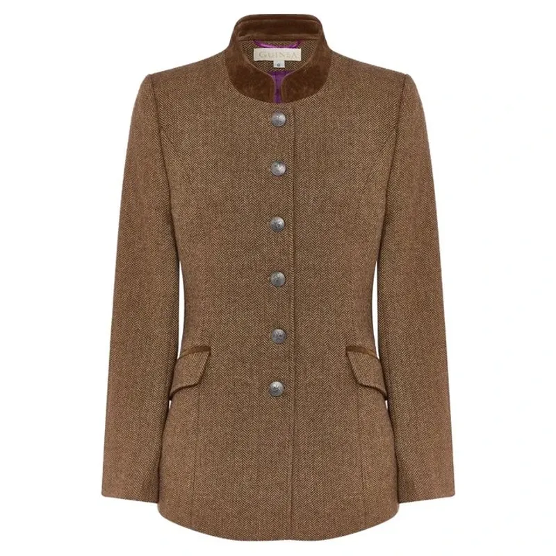 Guinea Newbury Wool Jacket in Fawn
