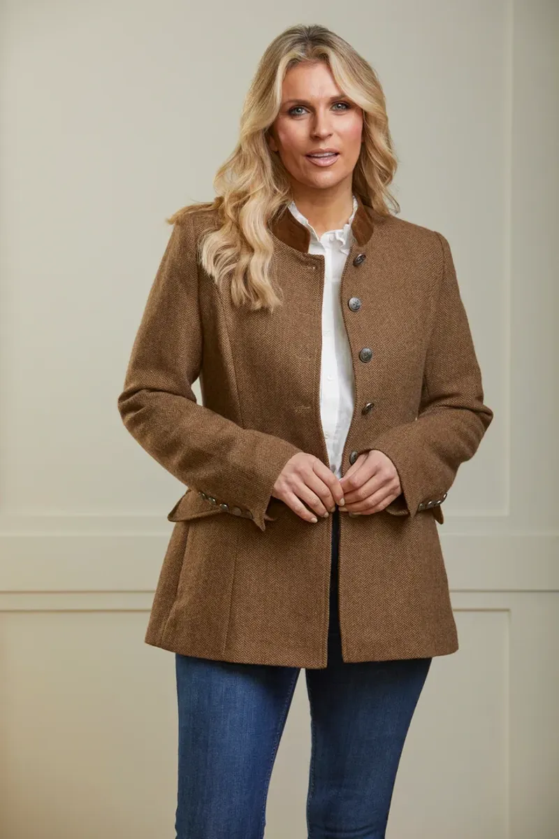 Guinea Newbury Wool Jacket in Fawn-3