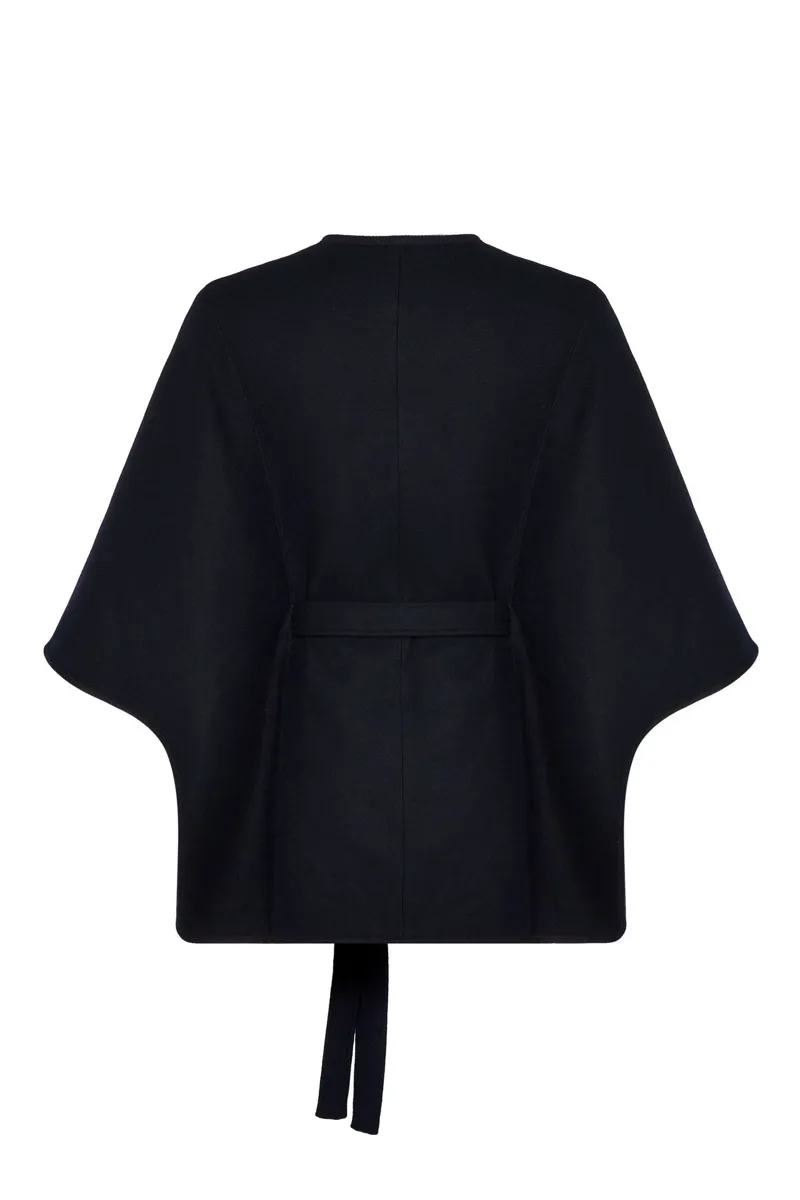 Guinea Serena Cape in Navy-1