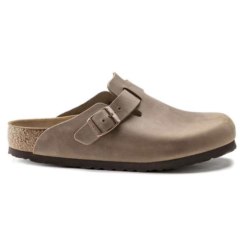 Birkenstock Boston Oiled Leather Tabacco Brown-1