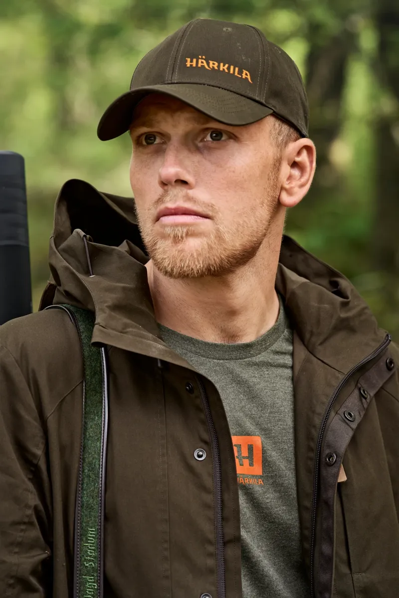 Harkila Fjell Cap in Willow green-2