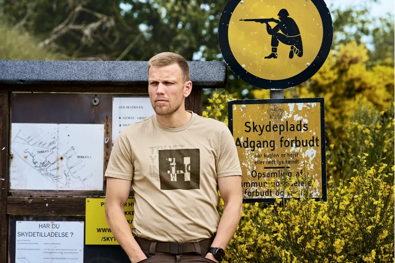 Harkila Heim Short Sleeve T-Shirt in Pure Cashmere-3