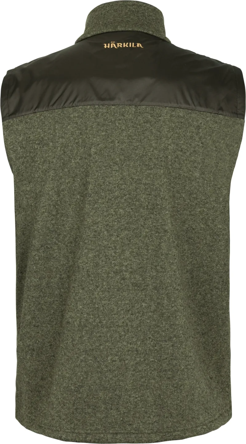 Harkila Kalix Fleece Waistcoat in Willow Green-1