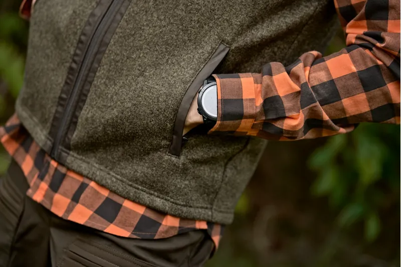 Harkila Kalix Fleece Waistcoat in Willow Green-4