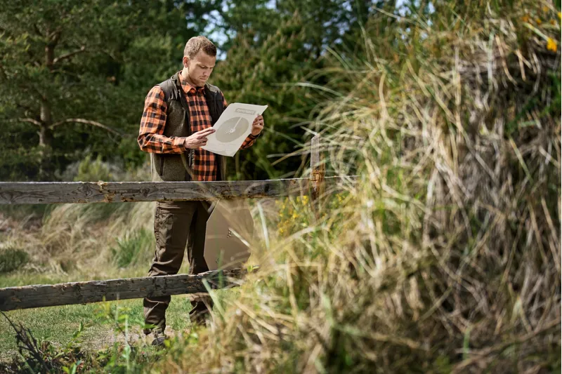 Harkila Kalix Fleece Waistcoat in Willow Green-7