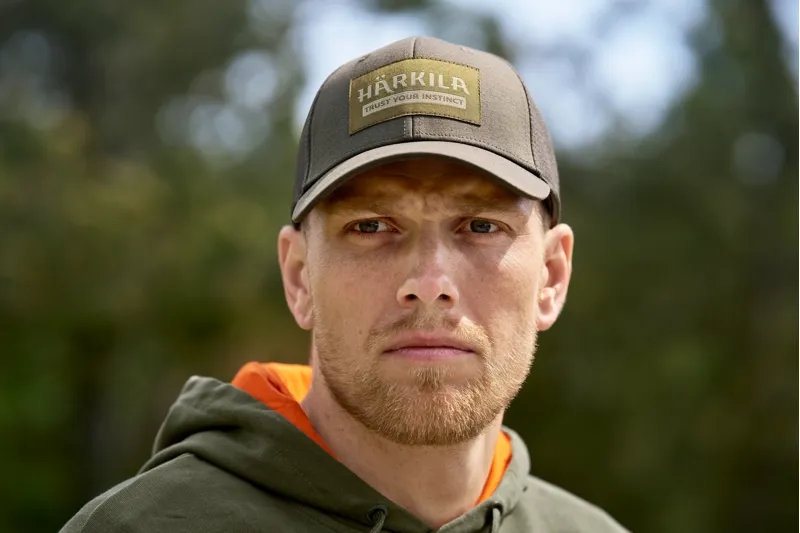 Harkila Logo Cap in Grape Leaf-3