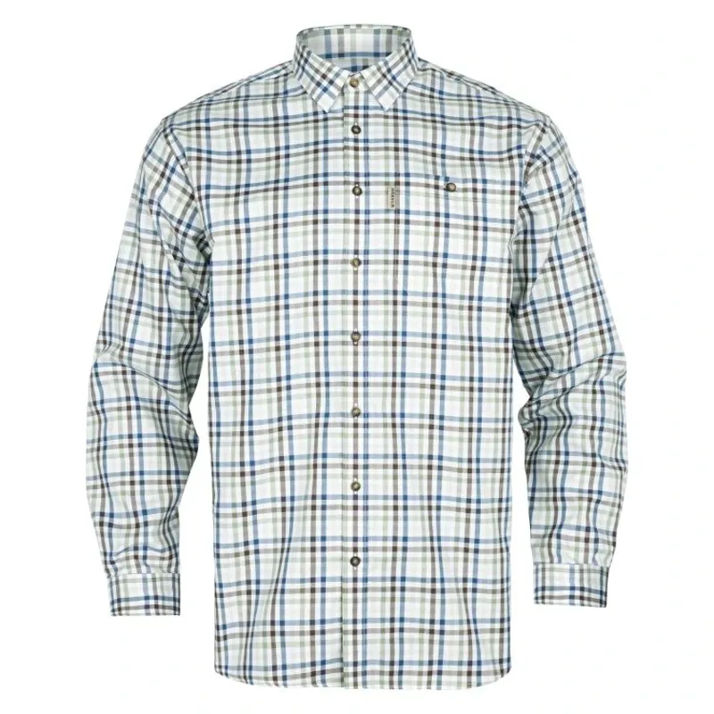 Harkila Milford Shirt in Sea Blue