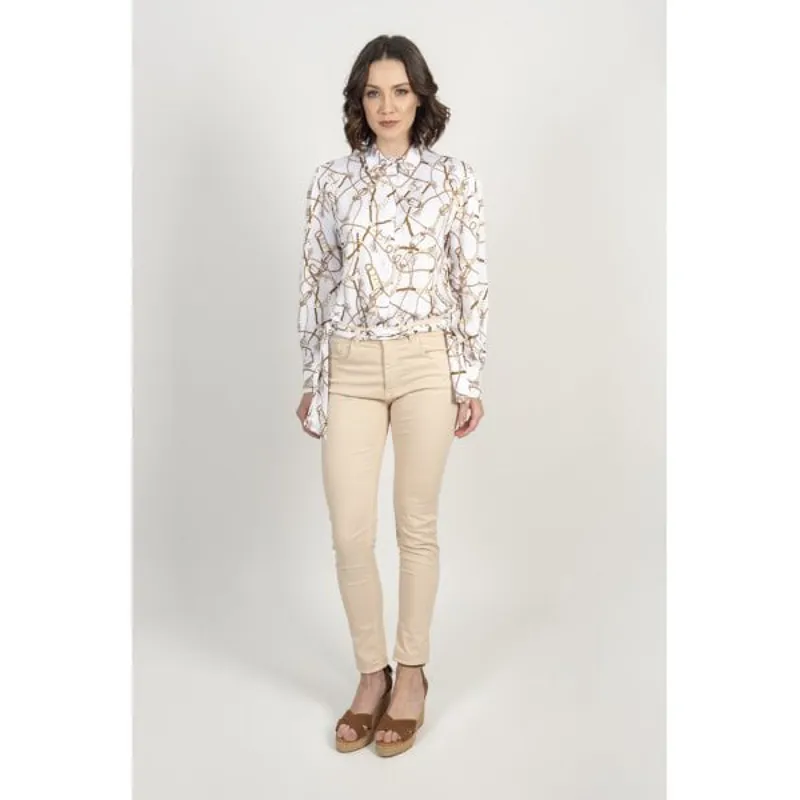 Lisa Horse Chains Shirt-2