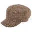 Hicks and Brown Higham Tweed Baker Boy Cap in Moss