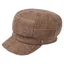 Hicks and Brown Higham Tweed Ladies Baker Boy Cap in Chestnut