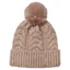 Hicks and Brown Langham Pom Beanie in Walnut