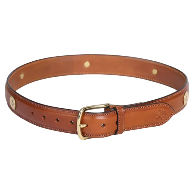 Hicks and Hides Broadway Field Belt/Multi Cognac