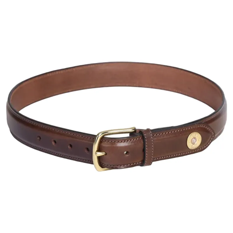 Hicks and Hides Broadway Tip Field Belt Brown