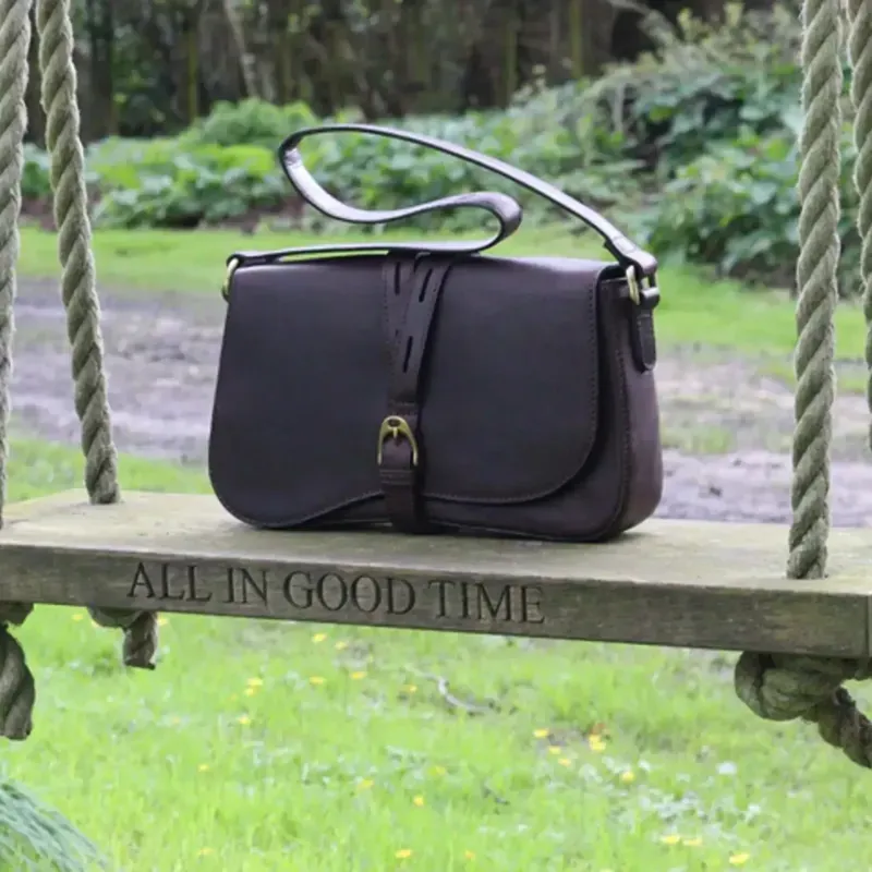 Hicks and Hides Icomb Handbag Brown-1