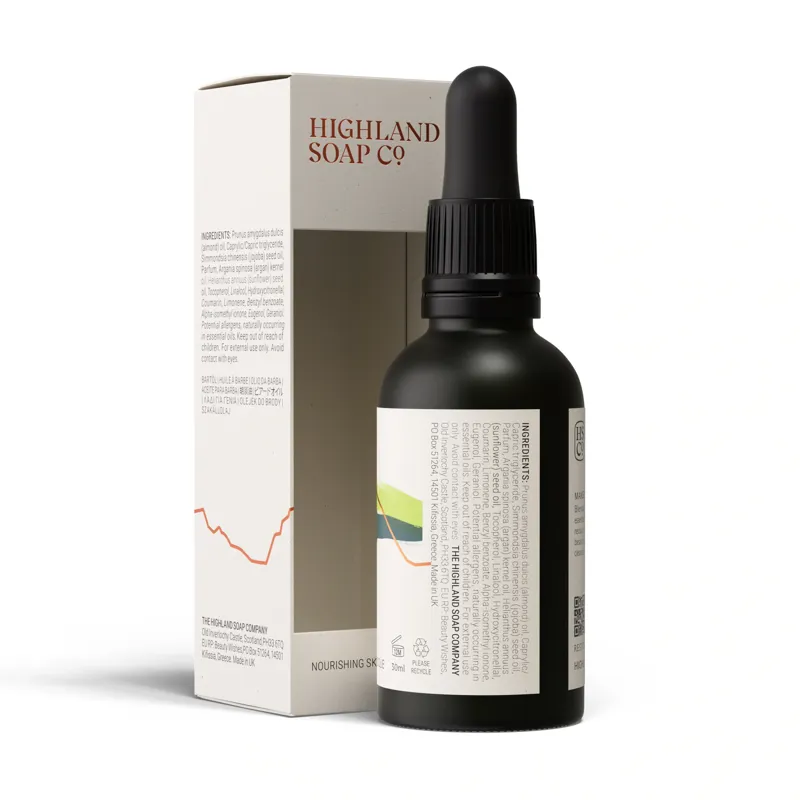 Highland Soap Co. Beard Oil in Juniper and Lime-1