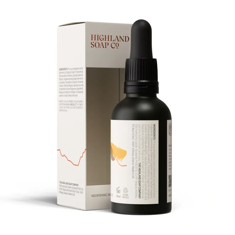 Highland Soap Co. Beard Oil 30ml in Whisky and Honey-1
