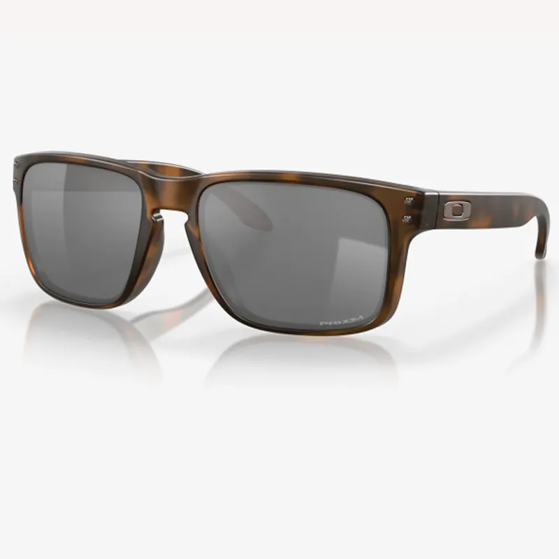 Oakley Holbrook Matte Brown Frames Tortoise Prizm Black Lens