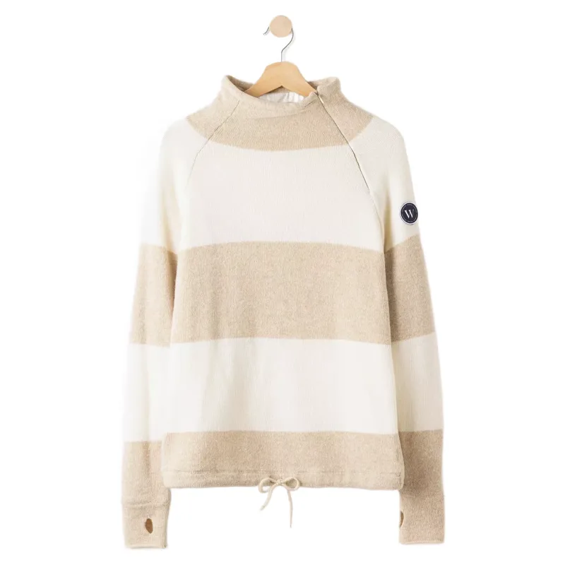 Holebrook Martina Wool WP Jumper in Sand Off White