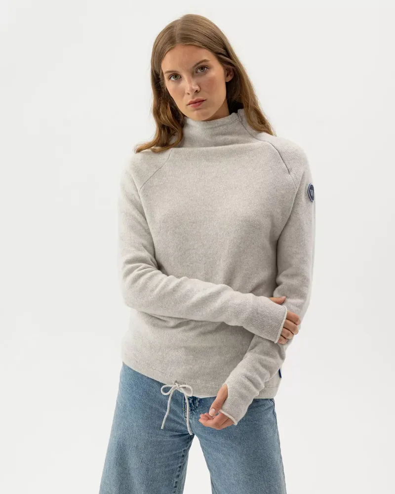 Holebrook Martina WP Jumper in Light Grey-1