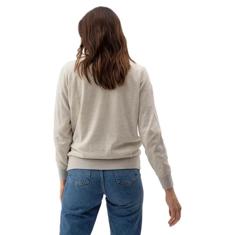 Holebrook Nelly Crew WP Light Grey Melange-2