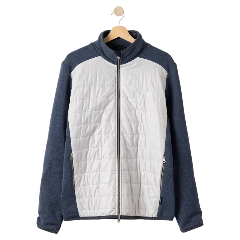 Holebrook Peder Full Zip WP Chambray/Marble Grey