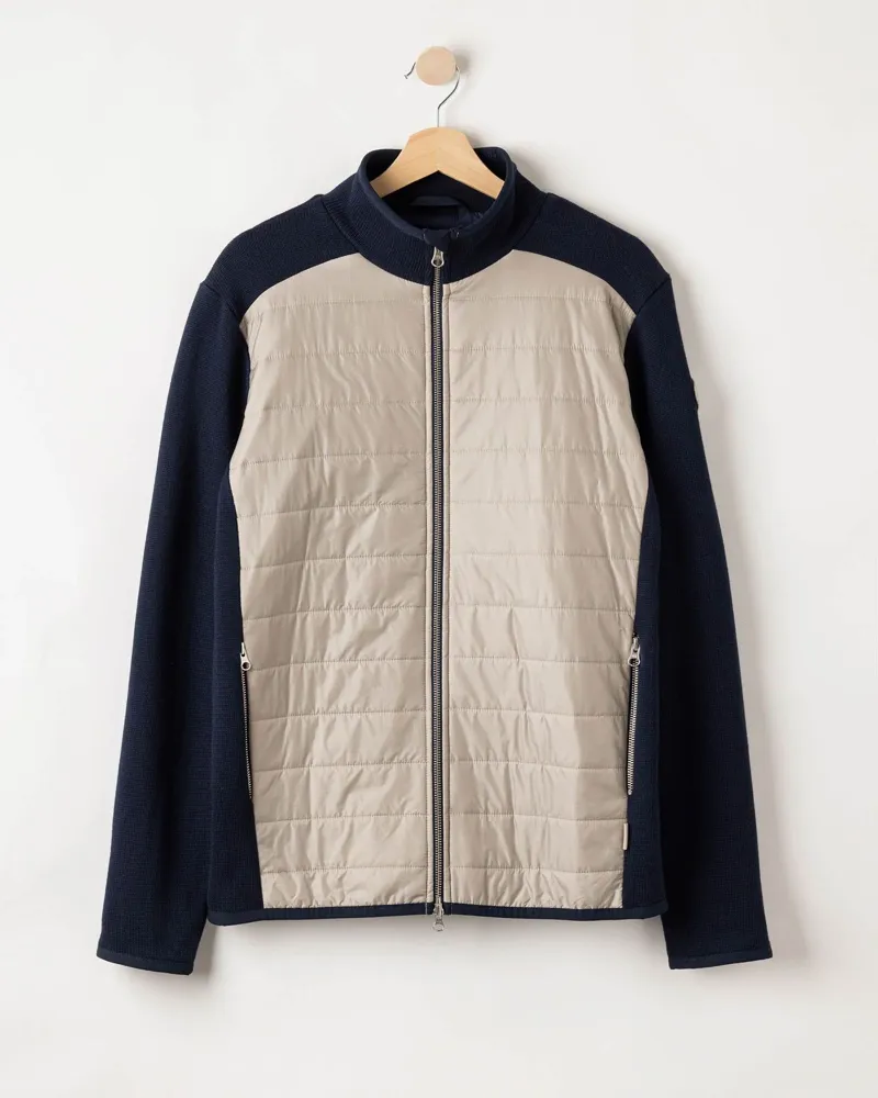 Holebrook Peder Full Zip WP Navy/Khaki-1